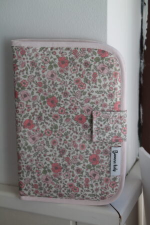 Portadocumentos Fiori rosa