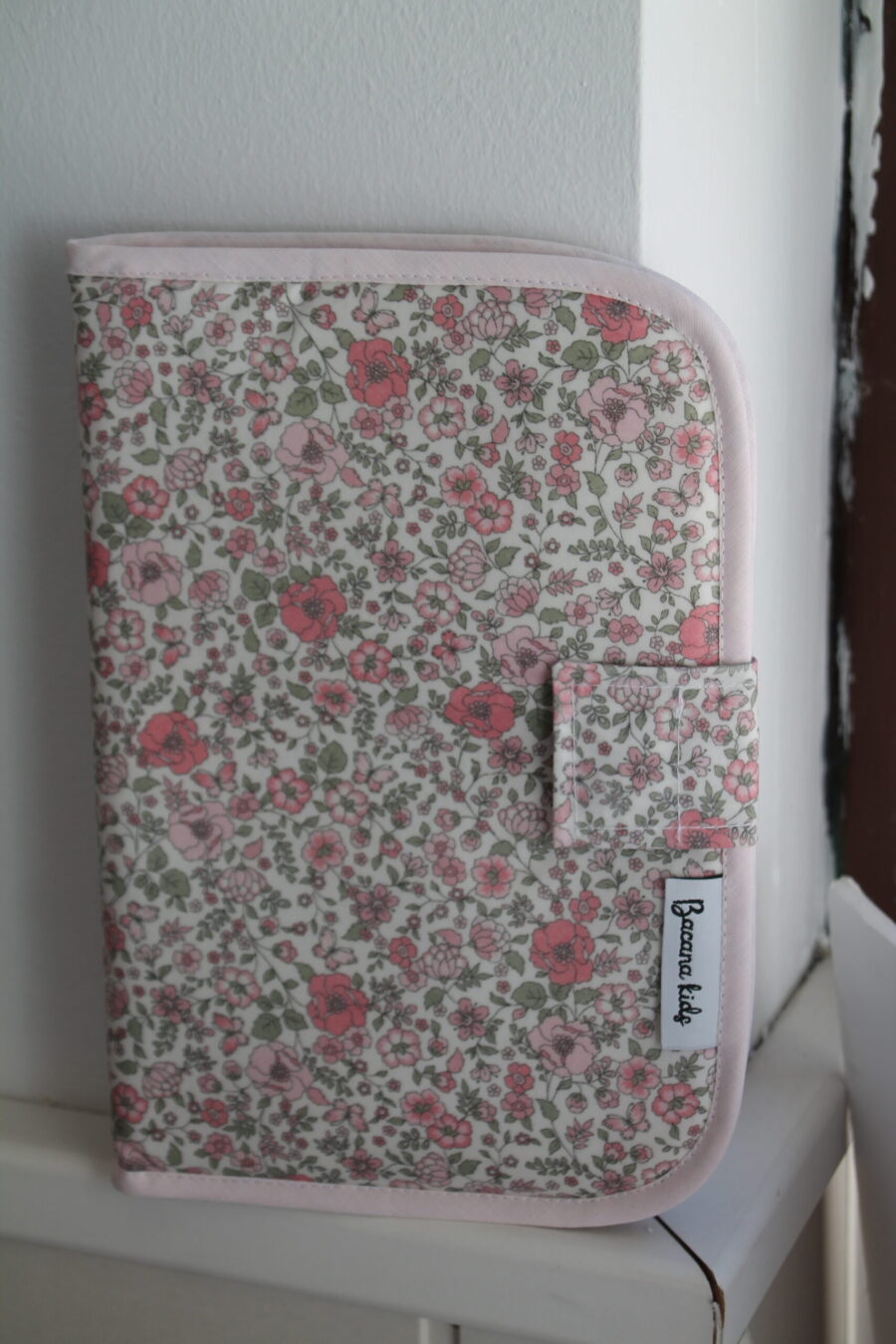Portadocumentos Fiori rosa