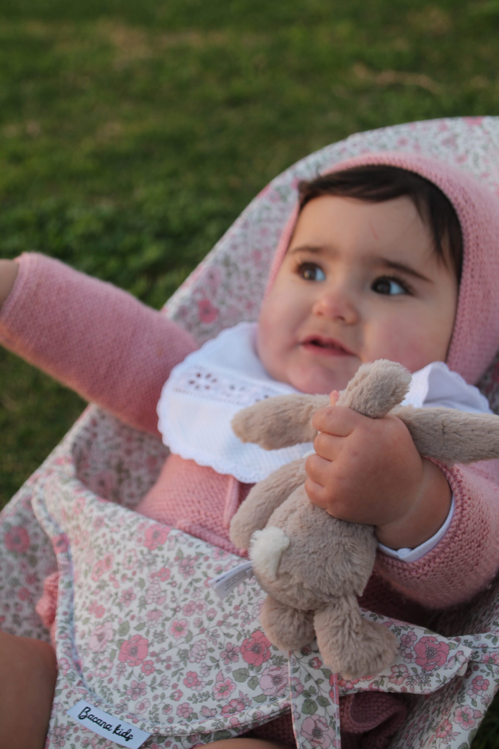 Funda de hamaca Fiori rosa - Imagen 2