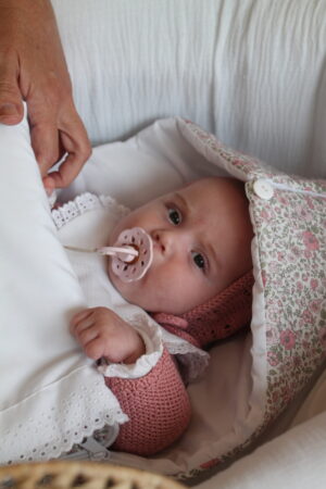 Saco de capazo Fiori rosa