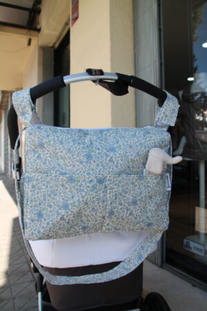 Bolsa de carro impermeable Fiori azul