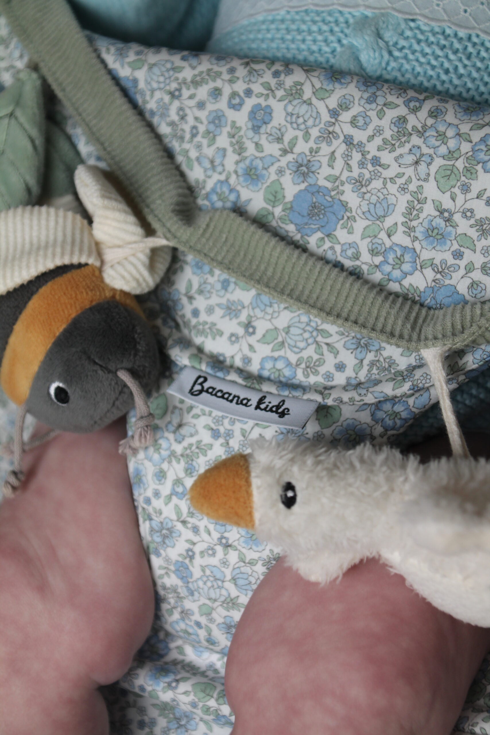 Funda de hamaca fiori azul - Imagen 4