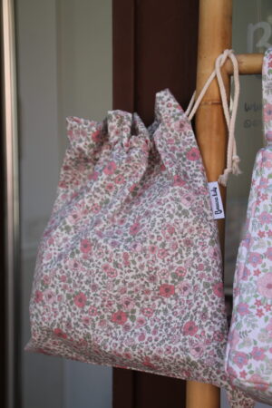 Bolsa de muda Fiori rosa