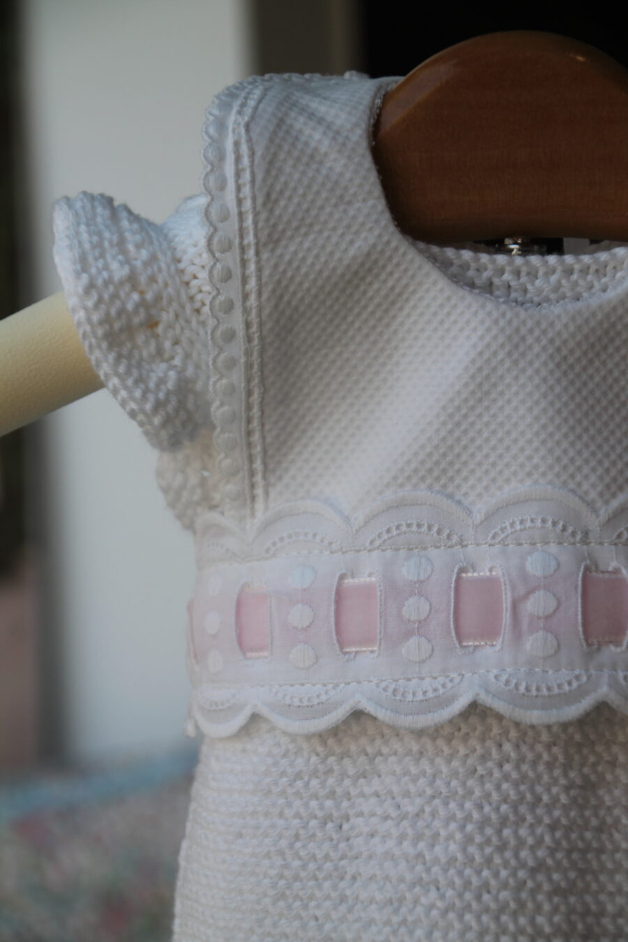 Babero Olivia rosa