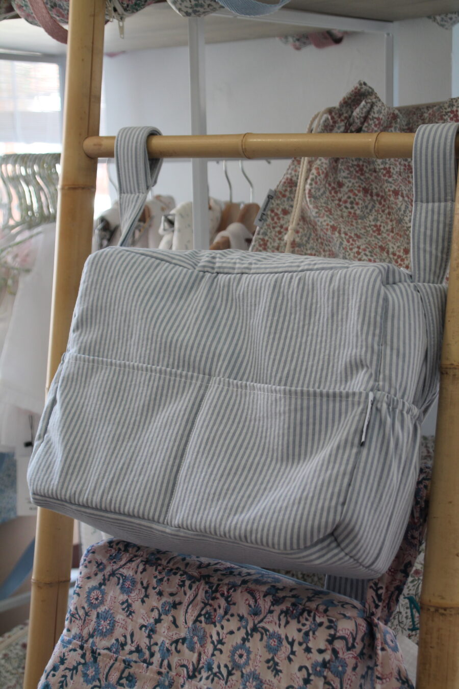 Bolsa de carro rayas New in